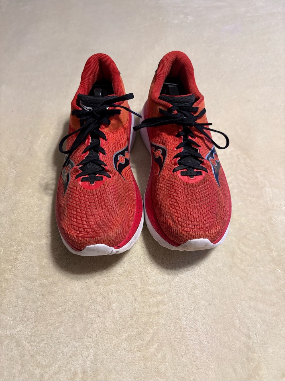 Saucony Men’s Red and Black Performance Sneakers